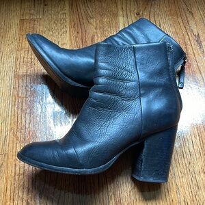 rag & bone Newbury Black Heeled Boots